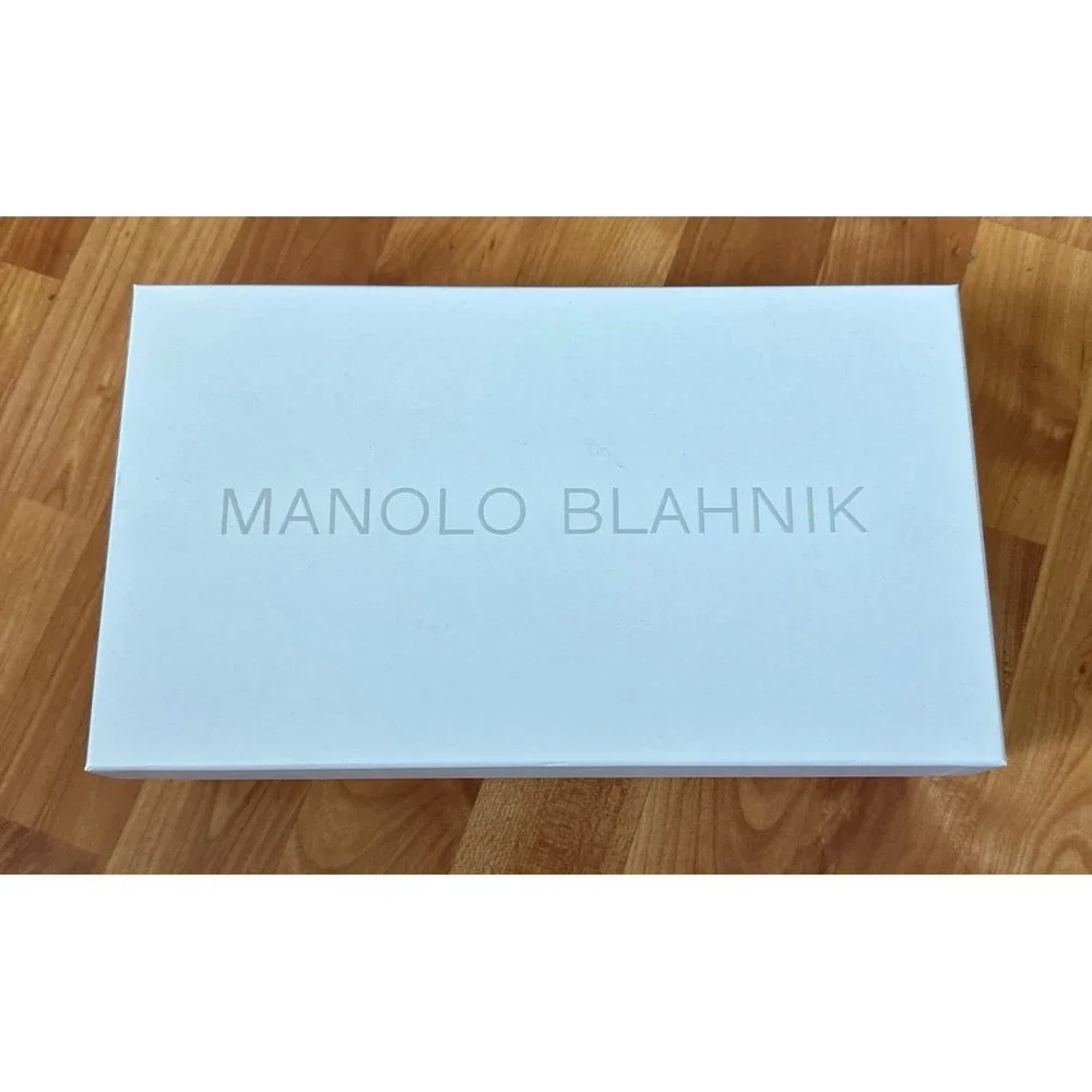 Manolo Blahnik empty shoe box